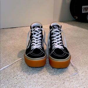 Vans Old Skool Platform Skate Shoes
